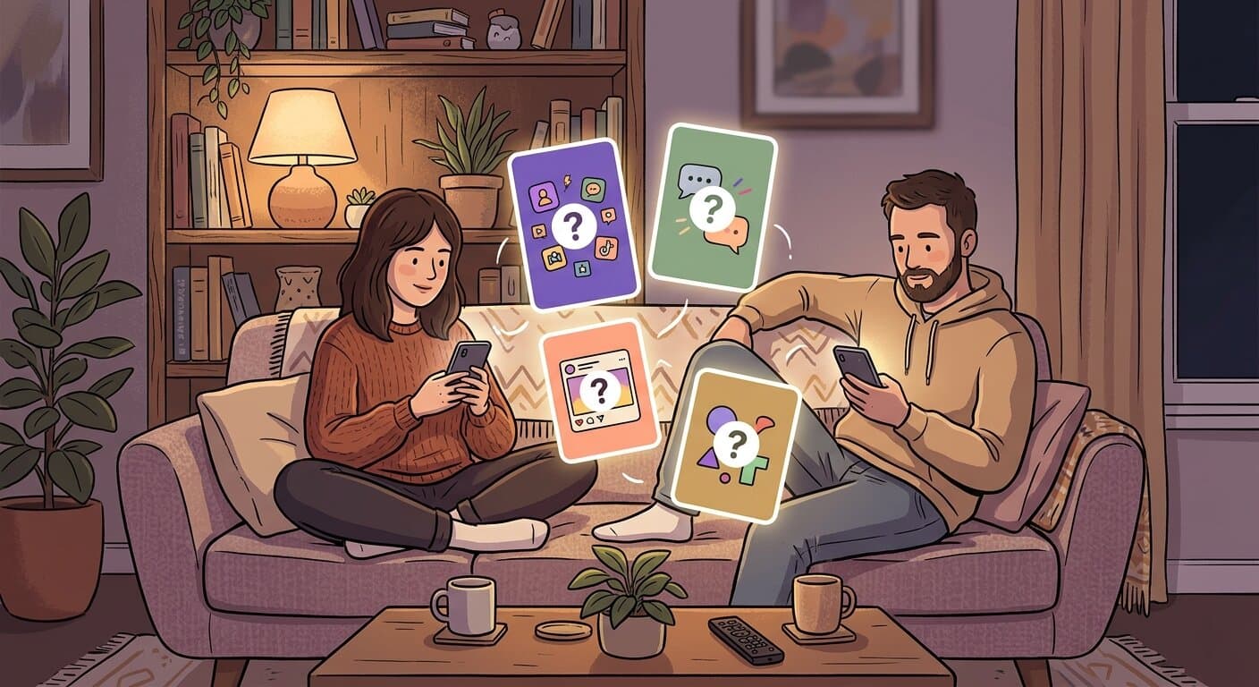 Best daily question apps for couples in 2026