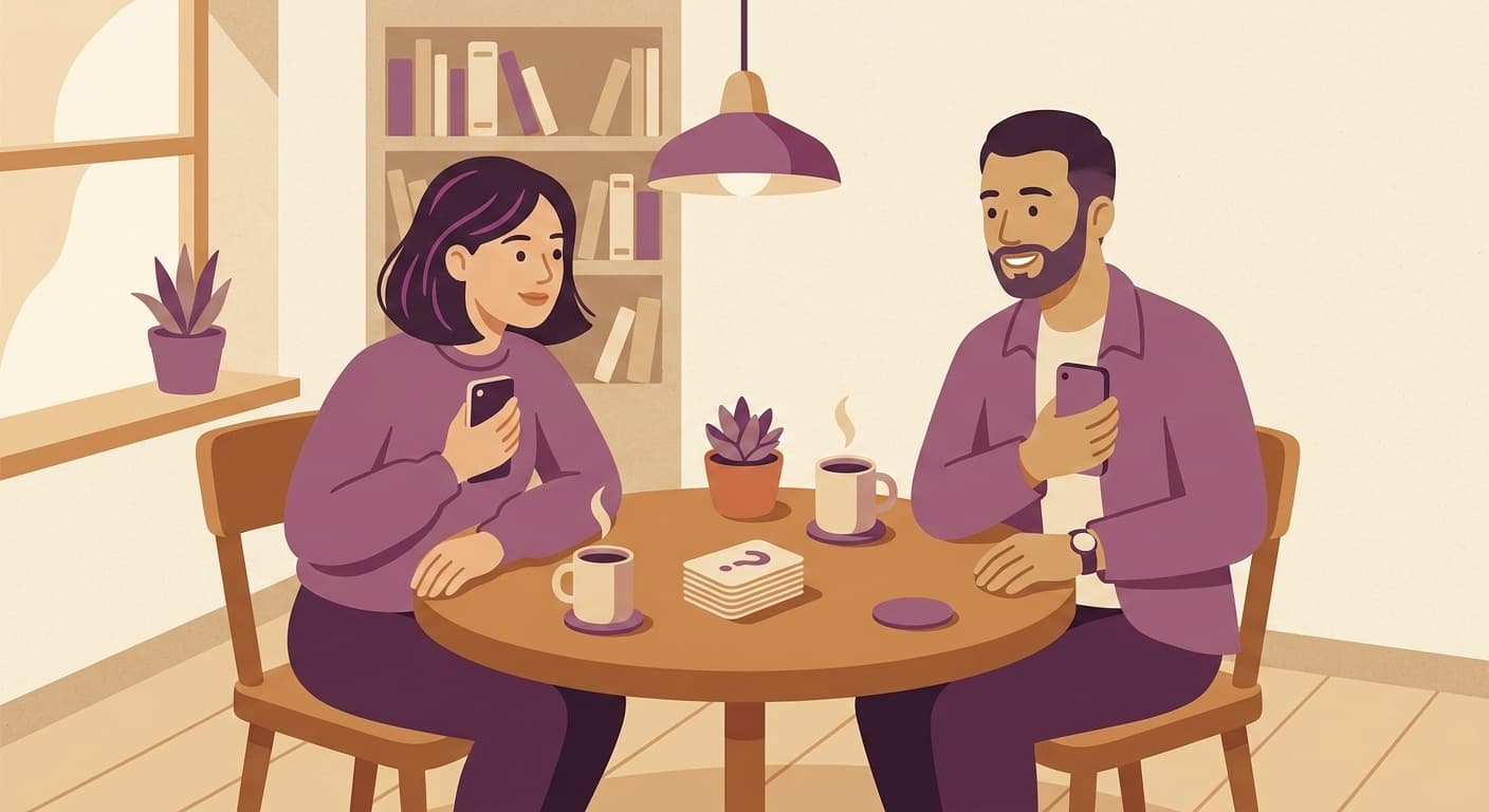 The double-blind reveal: why answering before seeing your partner's response matters