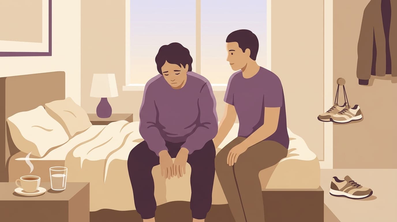 Supporting a partner with anxiety or depression