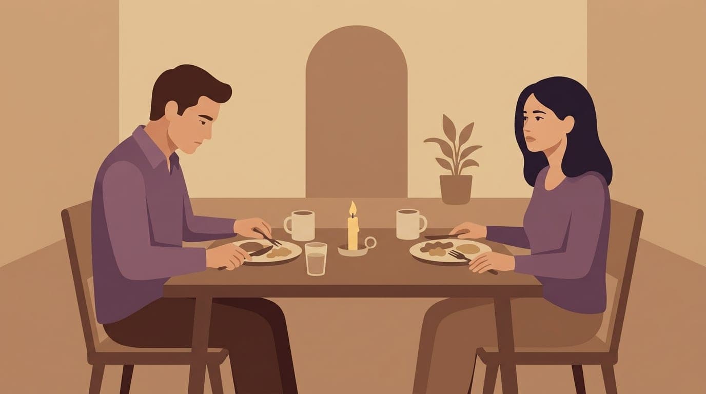 Why couples stop talking
